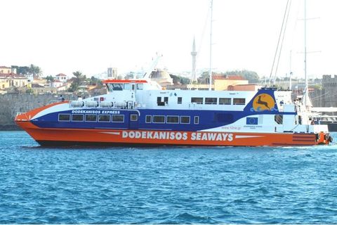 Dodekanisos Seaways Deck Space Aussenfoto