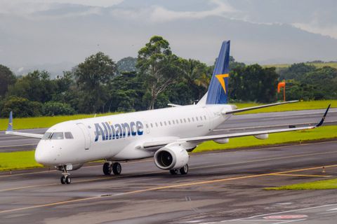 Alliance Airlines Economy buitenfoto