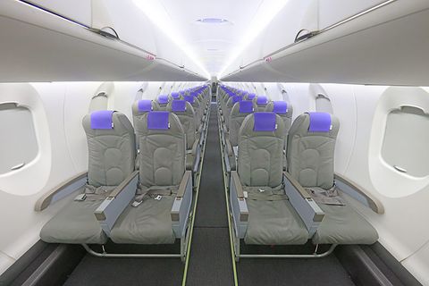 Ibex Airlines Economy fotografija unutrašnjosti