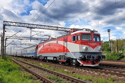 Romanian Railways 4 Beds Couchette 户外照片