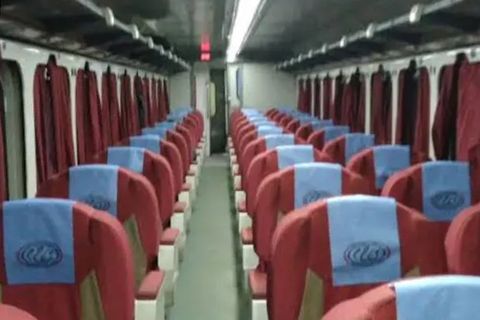 Egyptian Railways First Class French Express inside photo