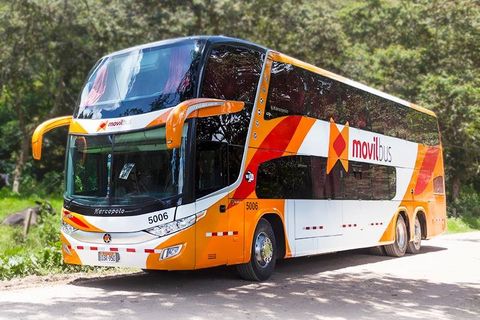 Movil Bus Reclining Seats 160 Utomhusfoto