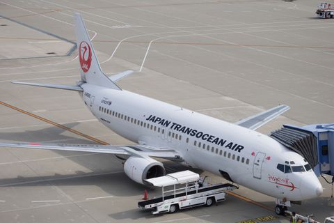 Japan Transocean Air Economy Фото снаружи