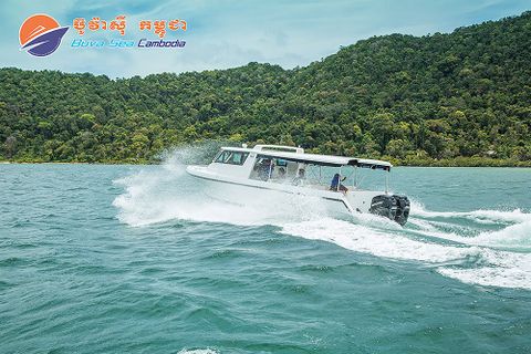 Buva Sea Cambodia Speedboat Diluar foto