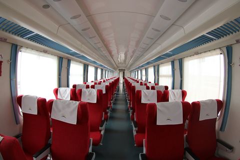 Kenya Railways Comfort Class binnenfoto