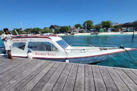 Speedboat Gili Private Speedboat 3pax Dışarı Fotoğrafı