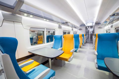SAR North Train Economy Class inside photo
