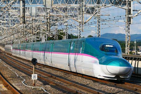 Tohoku Hokkaido Shinkansen Unreserved seat Utomhusfoto