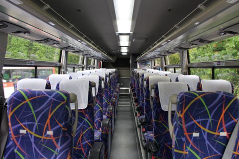 Odakyu City Bus ZOD5 AC Seater Innenraum-Foto