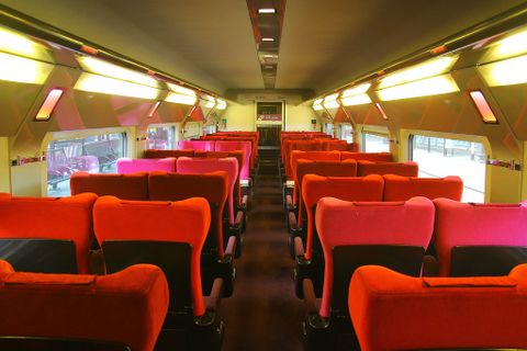 Thalys Standard Class Фото внутри
