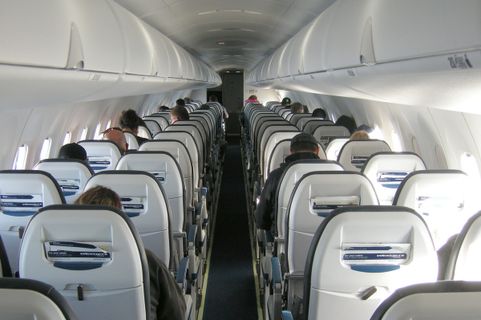 WestJet Economy Innenraum-Foto