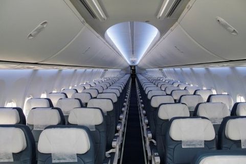 Luxair Economy Innenraum-Foto