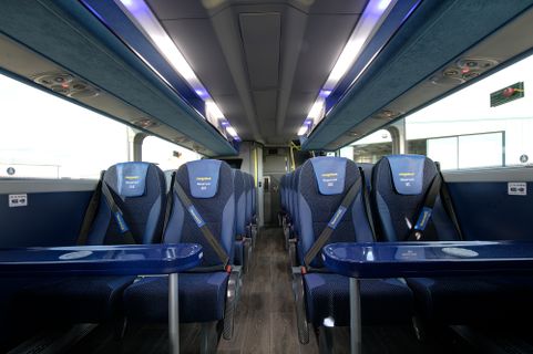 Megabus Standard AC foto interna