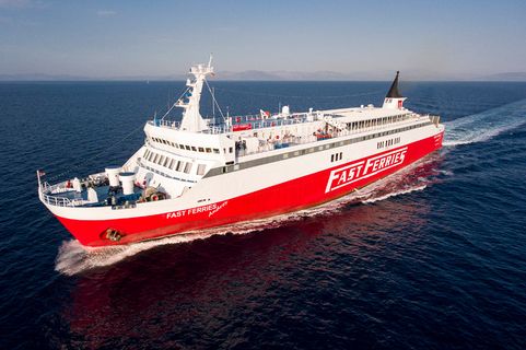 Cyclades Fast Ferries Airtype Economy Seat 外部照片