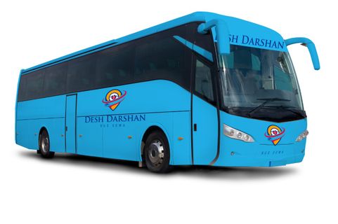 Desh Darshan Bus Sewa Deluxe Diluar foto