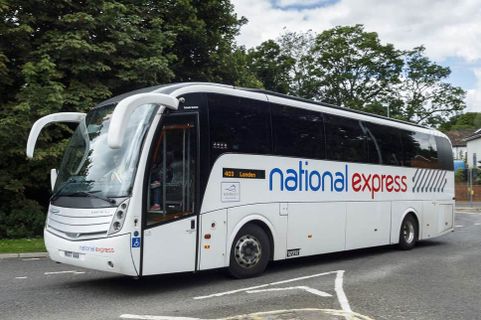 National Express Airport Service Standard AC outside photo