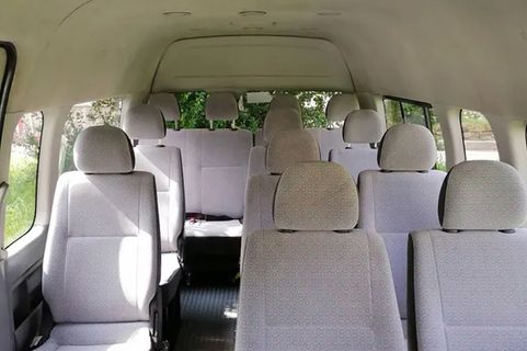 Turismo Tlaxcala Minivan Innenraum-Foto