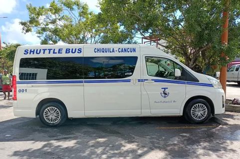 Chiquila Holbox Extreme Tourist Van + Ferry outside photo