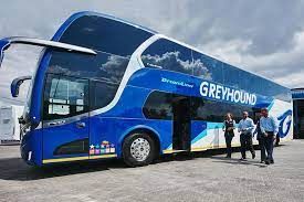 Greyhound Premium Luxury Coach outside photo