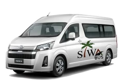 Siwa Bus Comfort Minivan outside photo