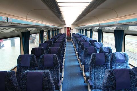 NSW TrainLink Economy Class foto interna
