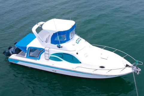 New Ocean Speedboat Utomhusfoto