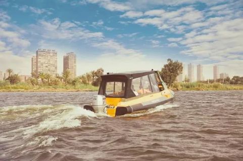 Water Taxi Egypt Open Air Ferry 5pax luar foto