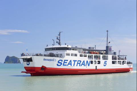 Sapthaweephol Tour and Travel Van + Ferry Innenraum-Foto
