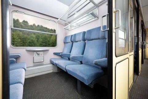 European Sleeper Seat in Shared 6-person compartment inside photo