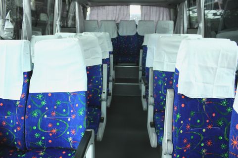 Pegu Travels Minibus 24 binnenfoto