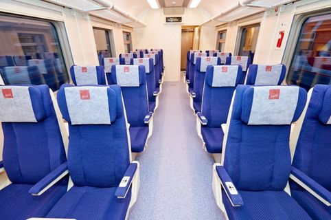 Russian Railways Comfort Class wewnątrz zdjęcia