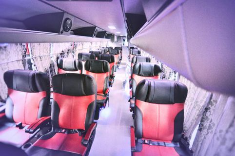 12Go Bus VIP-Class binnenfoto