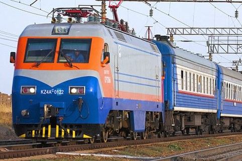 Kazakhstan Railways 2nd Class Sleeper Diluar foto