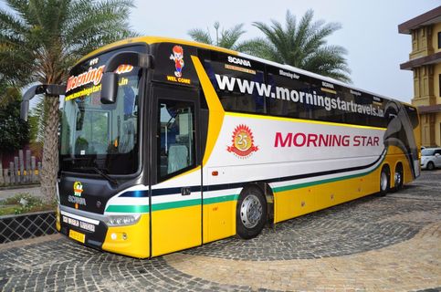 Morning Star Travels AC Seater outside photo