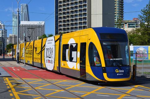 Air Train Brisbane Glink Airtrain + Tram 外部照片