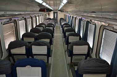 Egyptian Railways Class I AC Innenraum-Foto