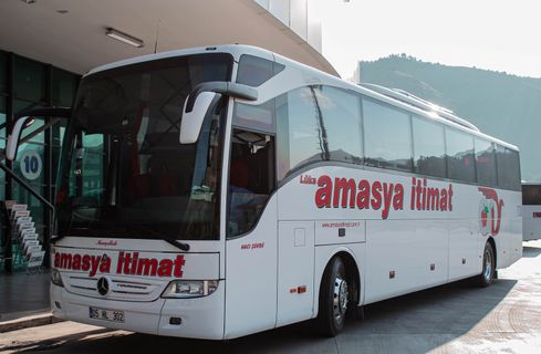 Amasya Itimat Turizm Standard 2X1 Diluar foto