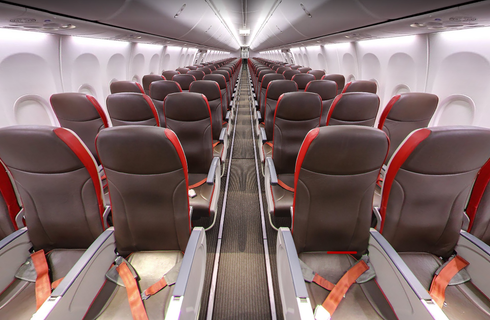 Malindo Air Economy wewnątrz zdjęcia
