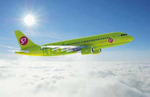 S7 Airlines Economy 户外照片