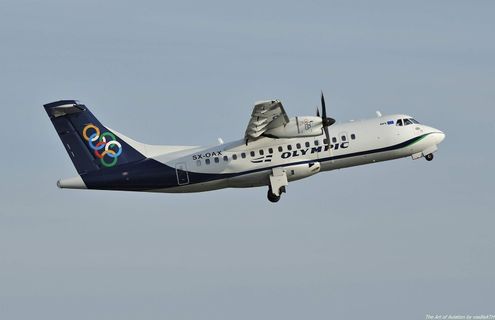 Olympic Air Economy outside photo