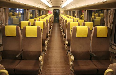 Haruka Express Standard Seat fotografija unutrašnjosti