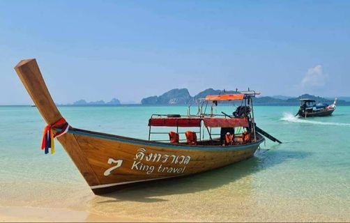 King Travel Long Tail Boat 6pax outside photo