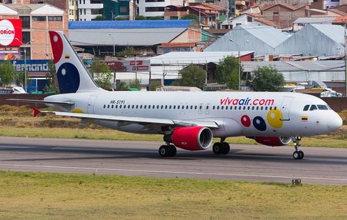 Viva Air Peru Economy outside photo