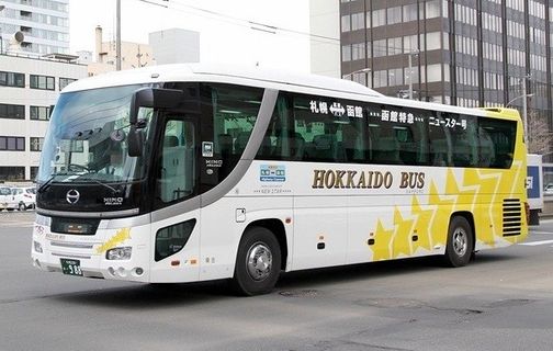Hokkaido bus ZHK3 Intercity Aussenfoto