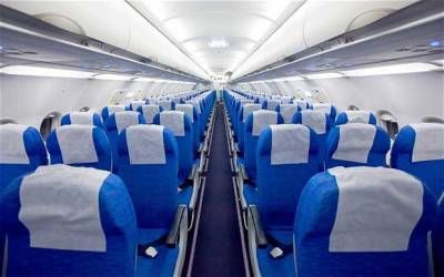 Ural Airlines Economy binnenfoto