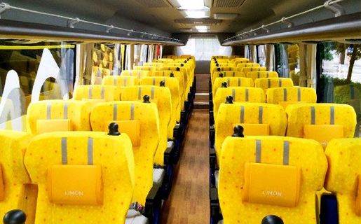 Shinki Bus HT2 AC Seater dalam foto