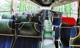 Aradhana Bus Service Non-AC Seater İçeri Fotoğrafı