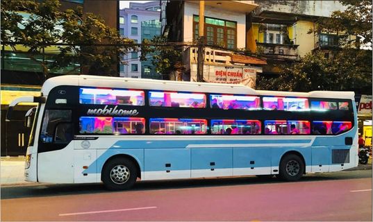 Viet Nam Travel Bus Sleeper 38 didalam foto