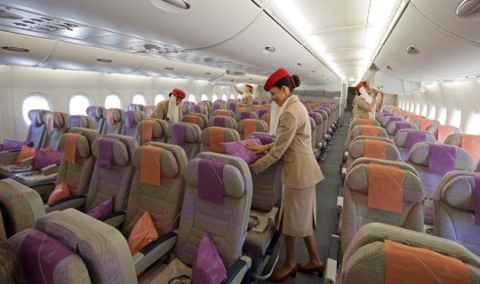 Emirates Economy foto interna