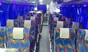 Asians Shina Tours and Travels Non-AC Seater inside photo